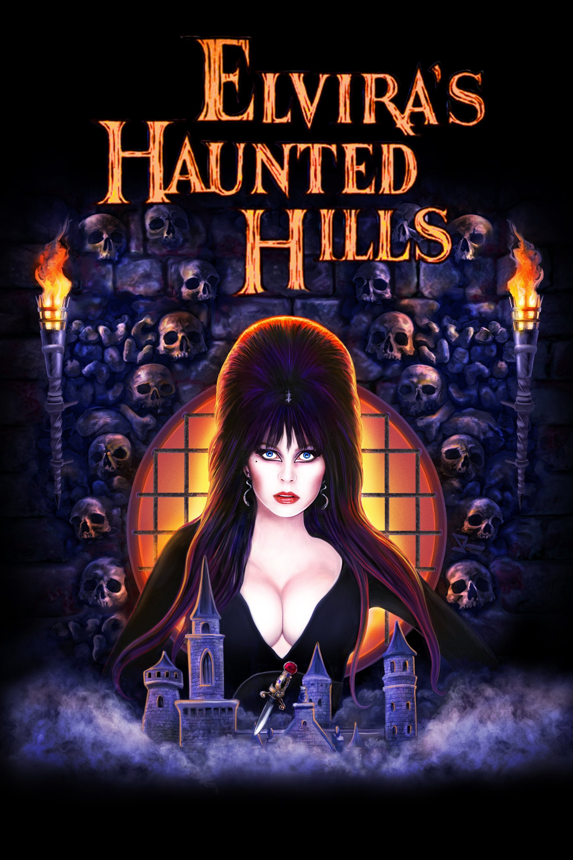 Elvira's Haunted Hills poster