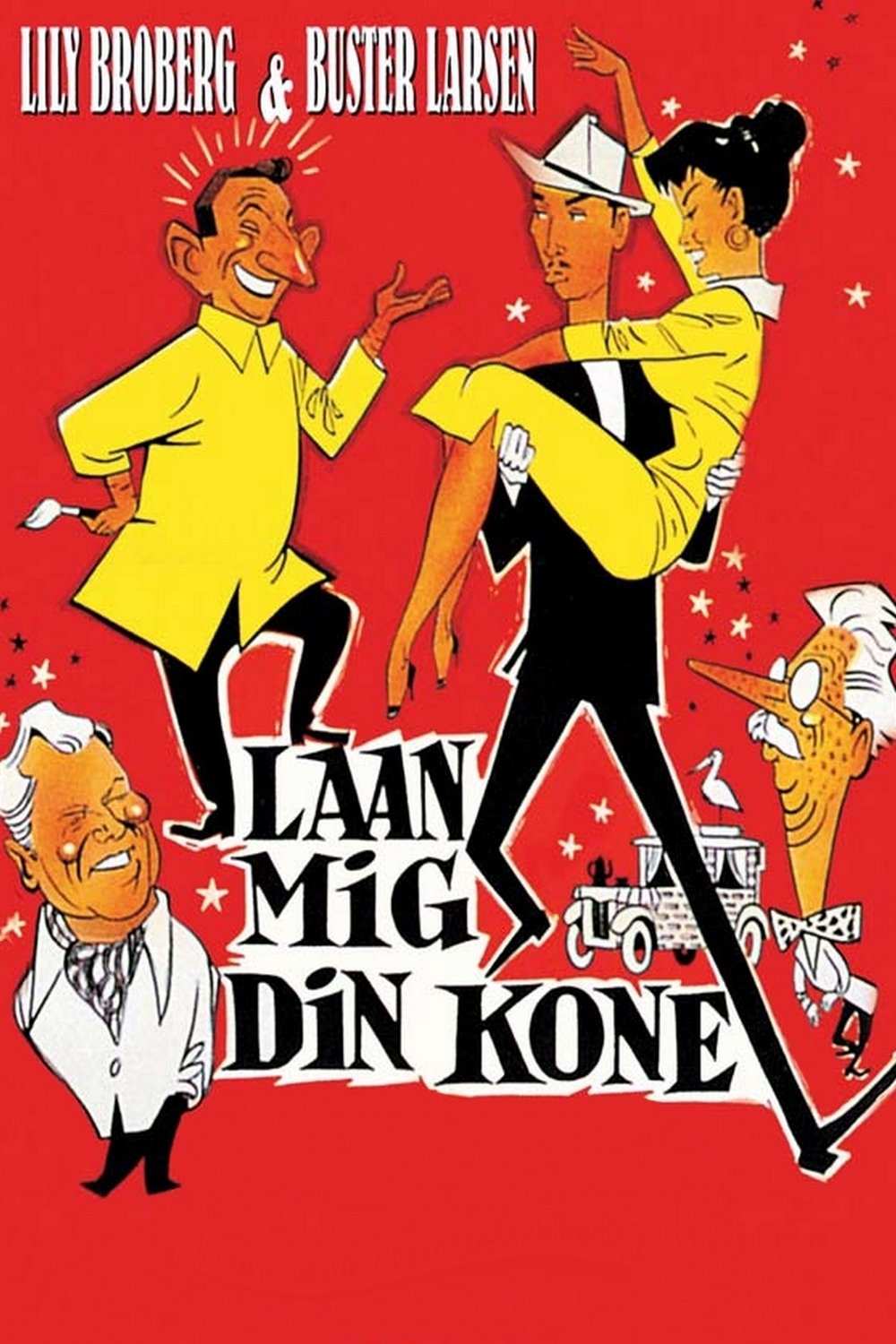 Lån mig din kone poster